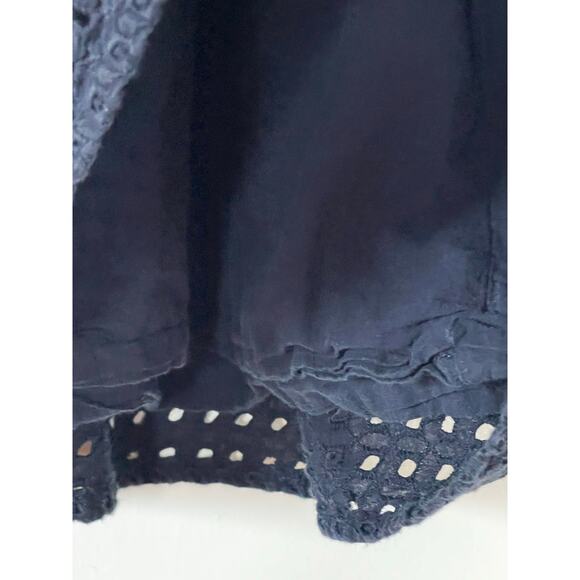 Navy Blue Girls Summer Dress Size 5 - Picture 6 of 8